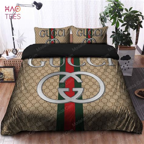 gucci full bed set|Gucci comforter sets.